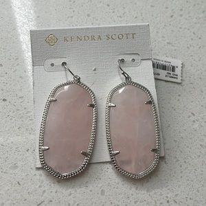 NWT Kendra Scott Danielle Pink Earrings